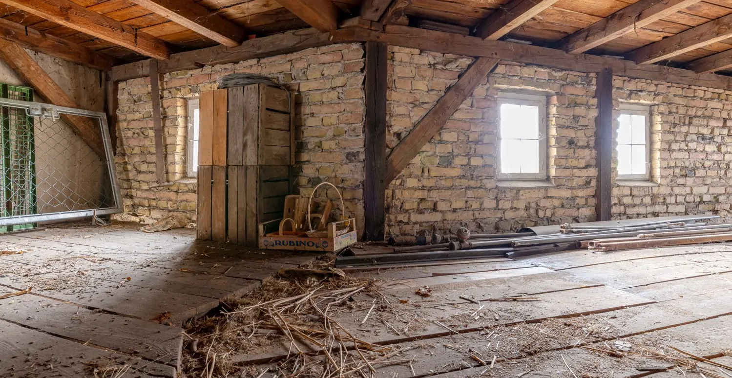 Dachboden der Remise