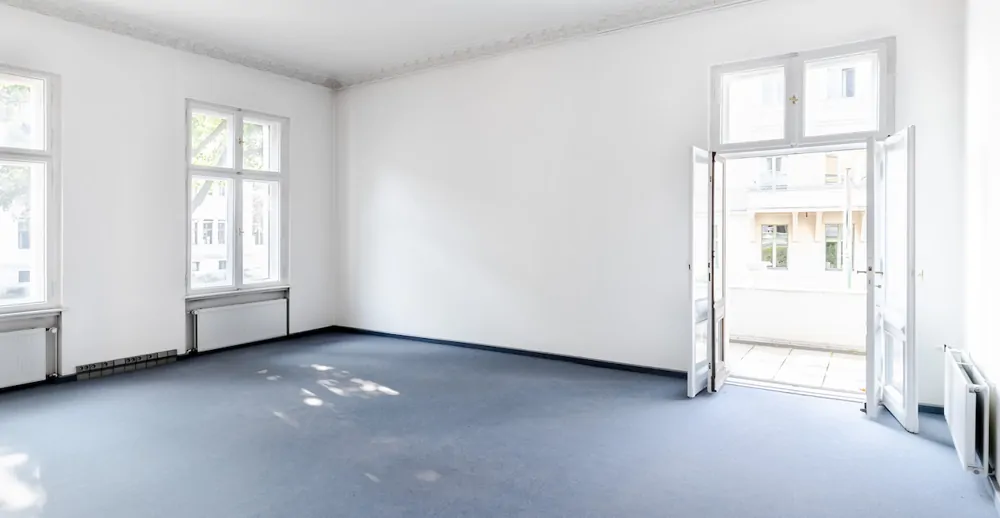 Büro im Hochparterre