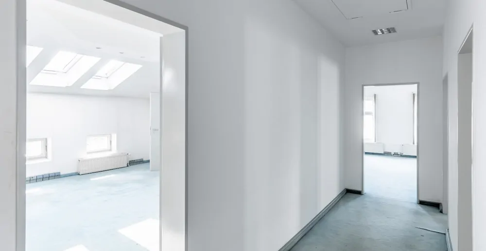 Büroräume im Dachgeschoss