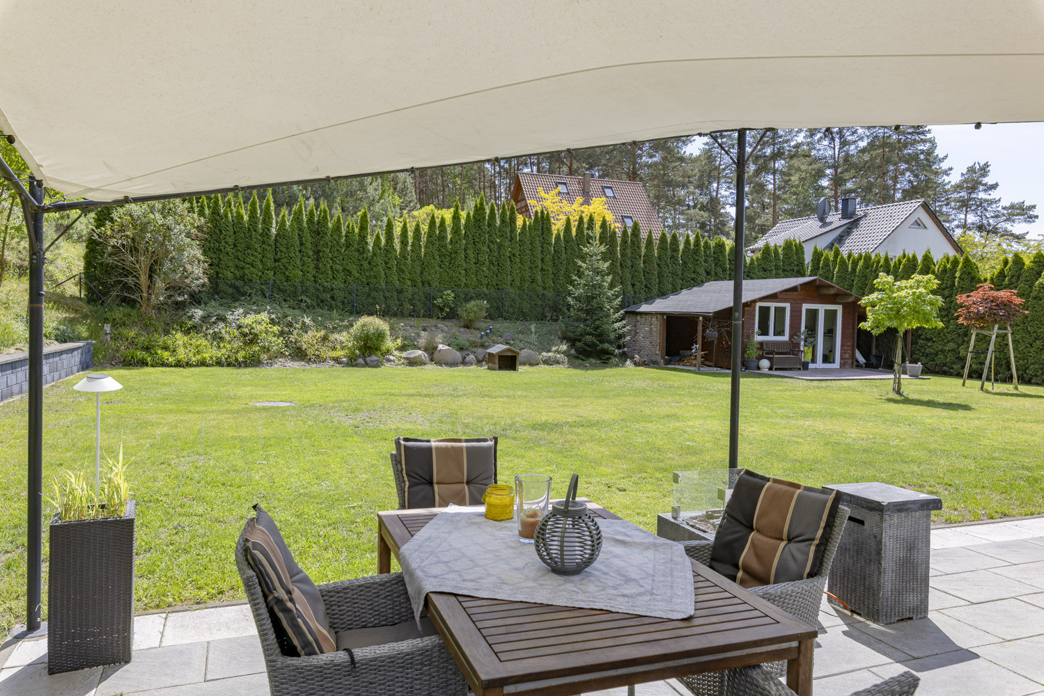 Blick in den Garten