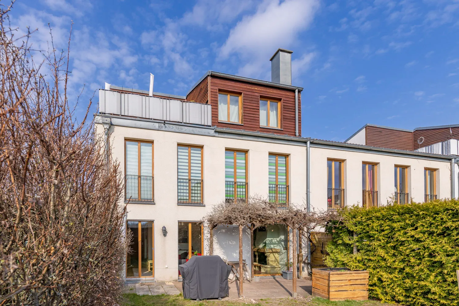 Hausansicht Gartenseite