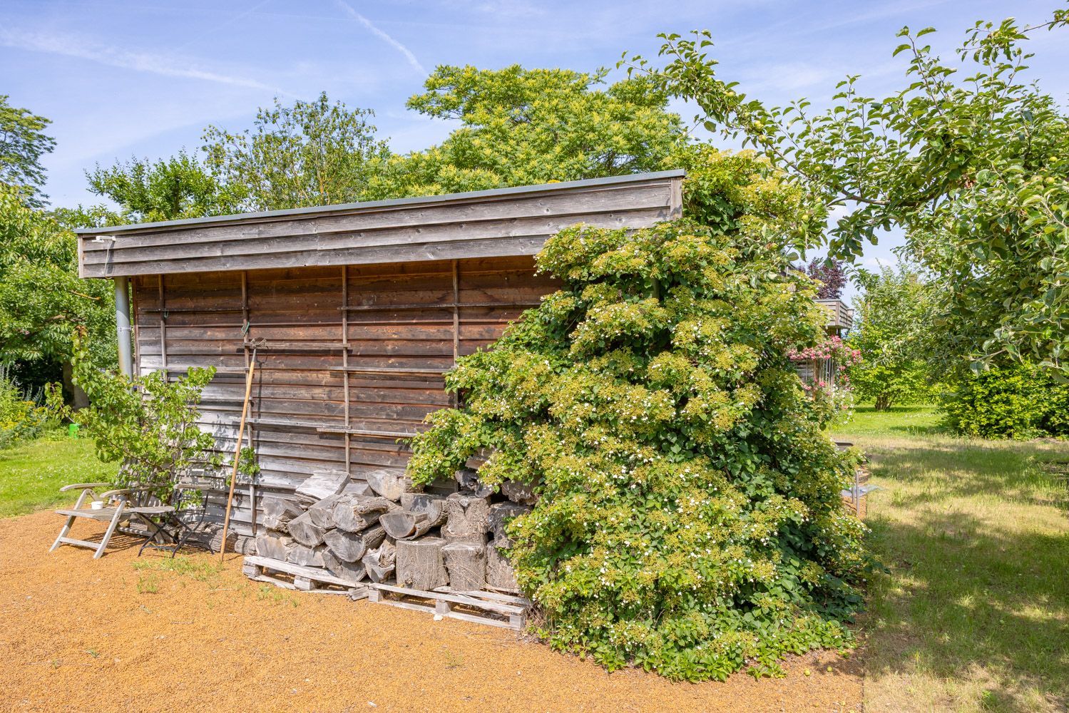 Gartenhaus für Gartengeräte