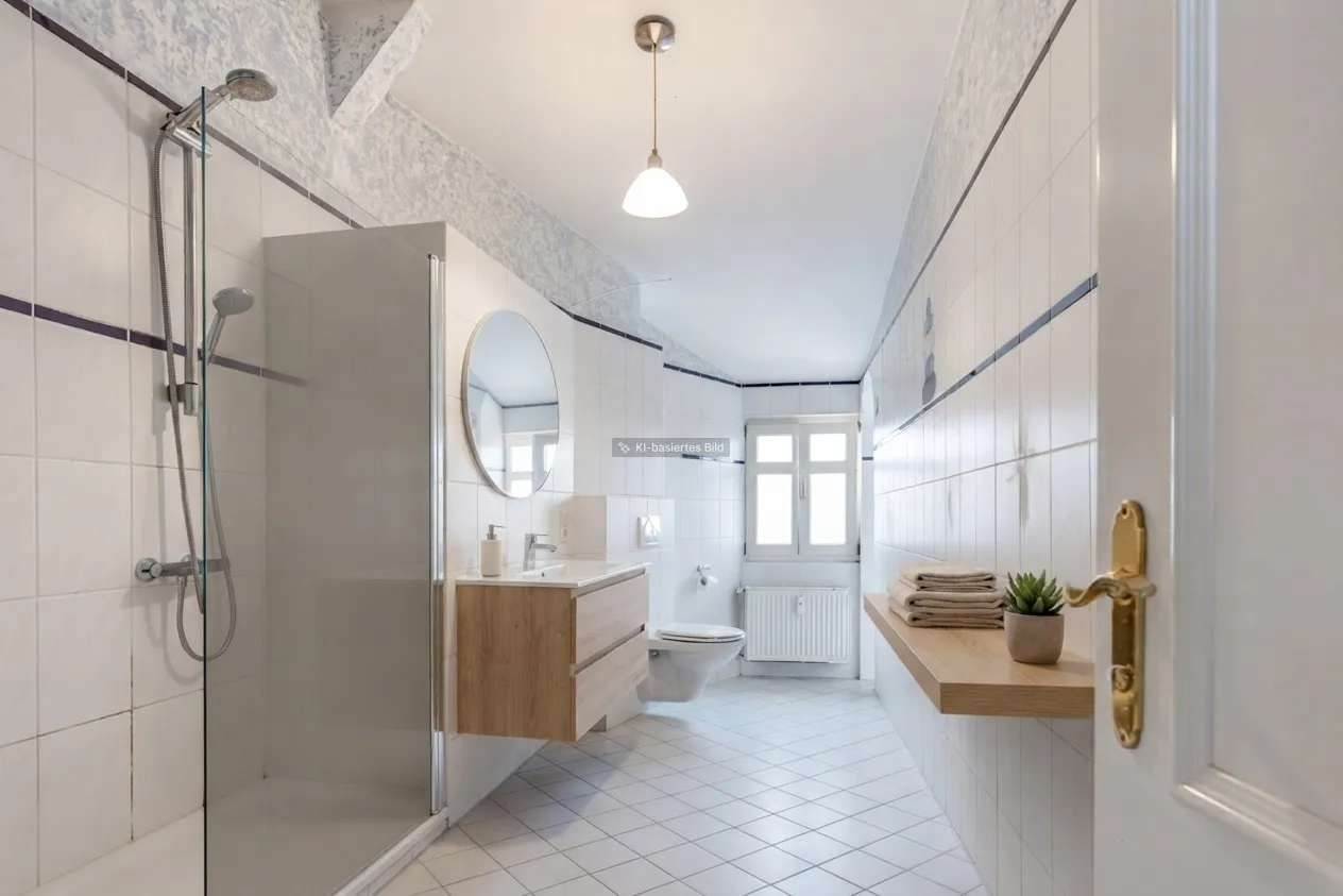 KI Beispiel Badezimmer