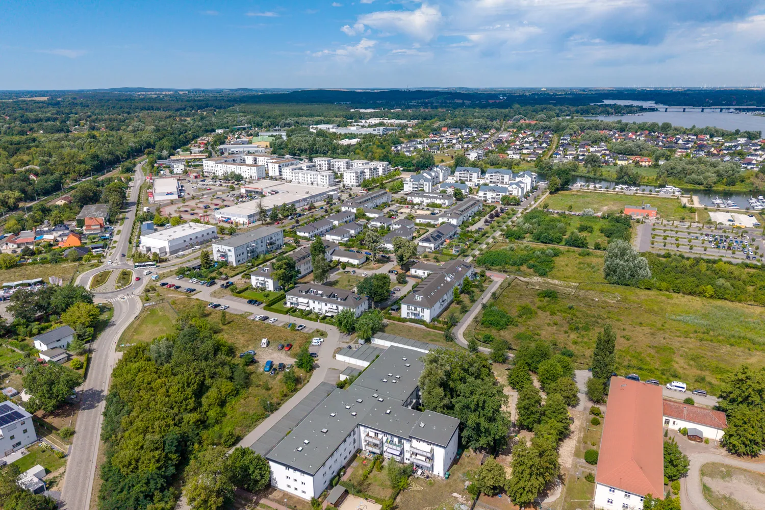 Wohnumgebung mit ansprechender Infrastruktur