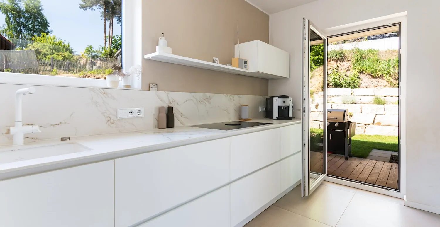 Terrassenzugang Küche