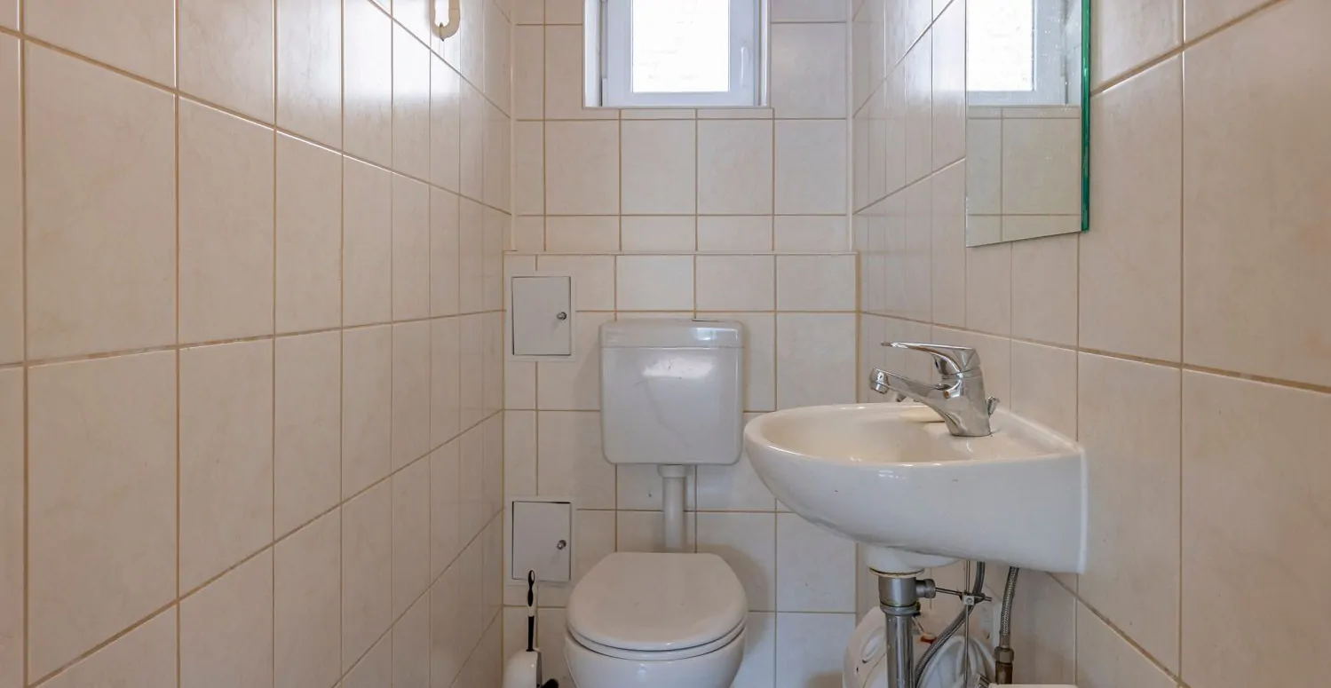 WC im Erdgeschoß