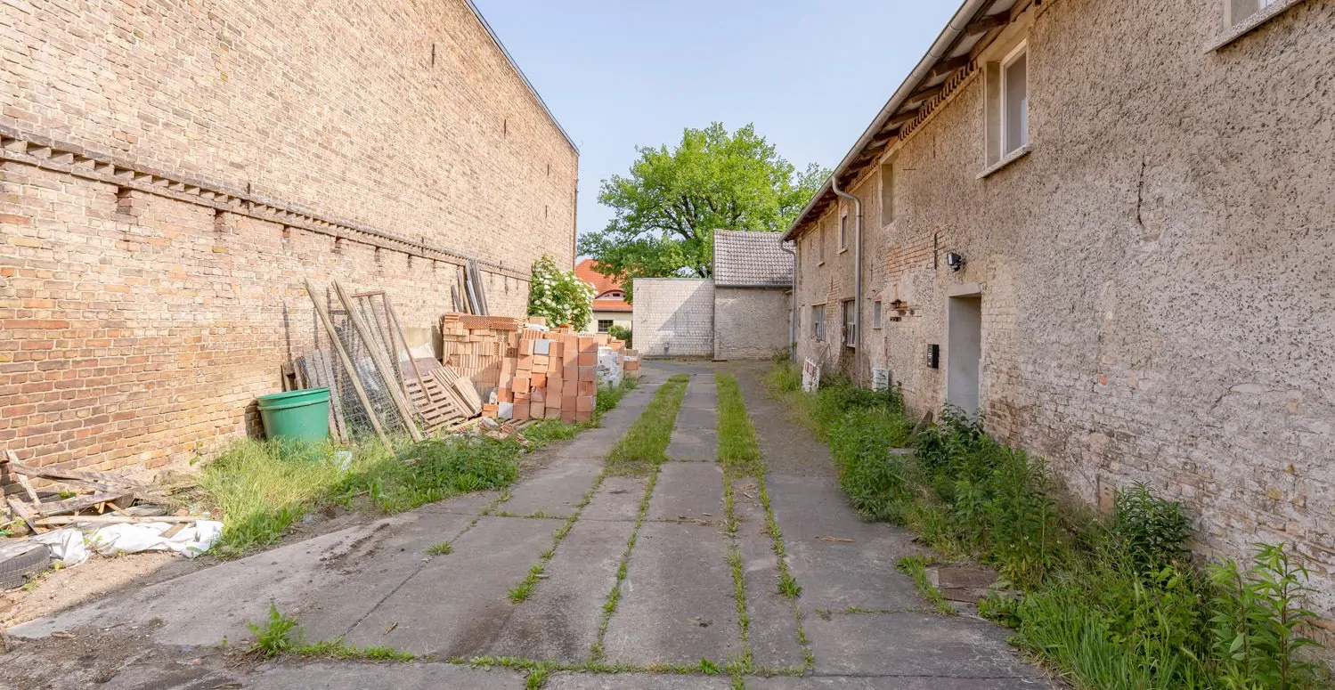 noch vorhandene Baumaterialien