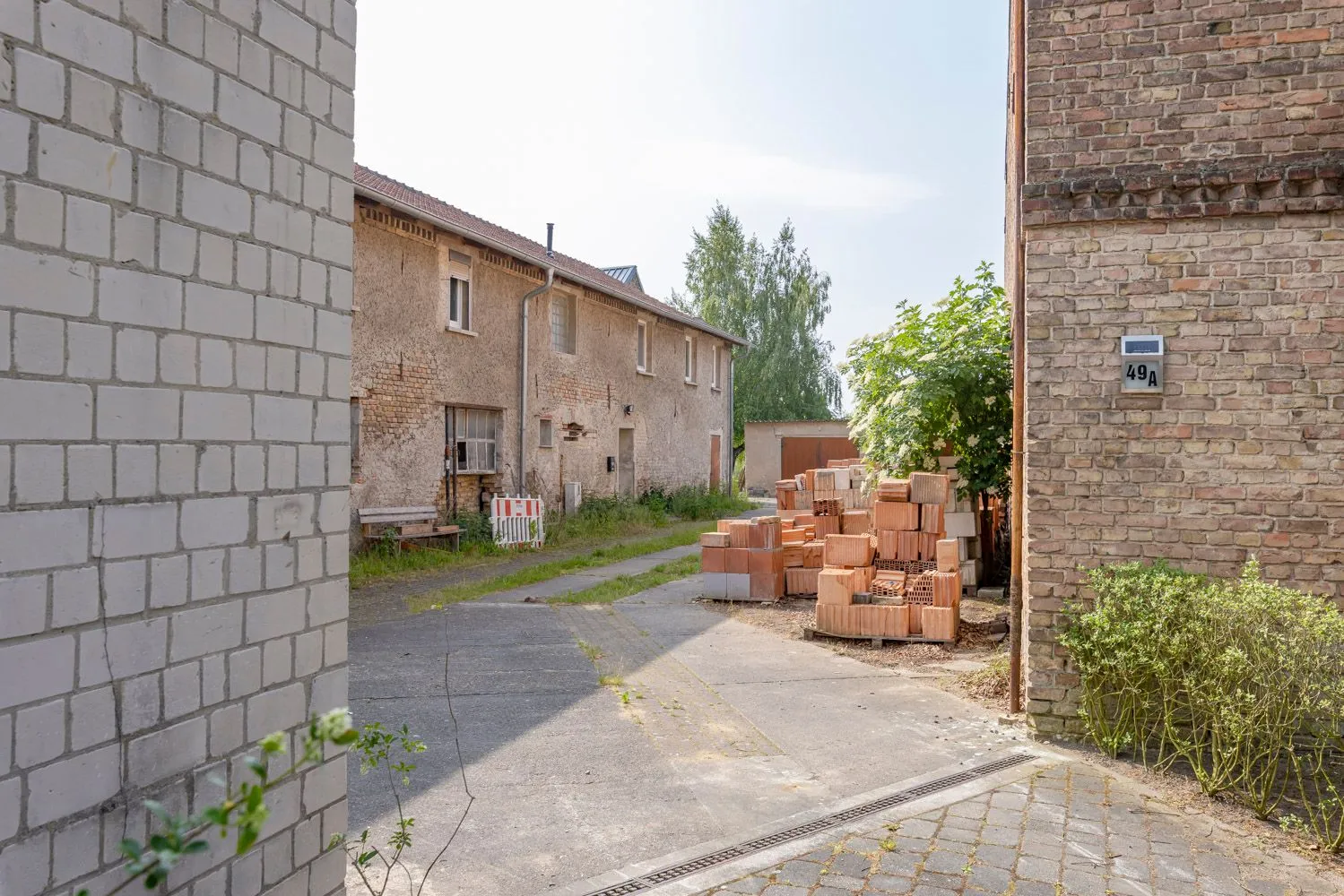 Zugang zum Grundstück