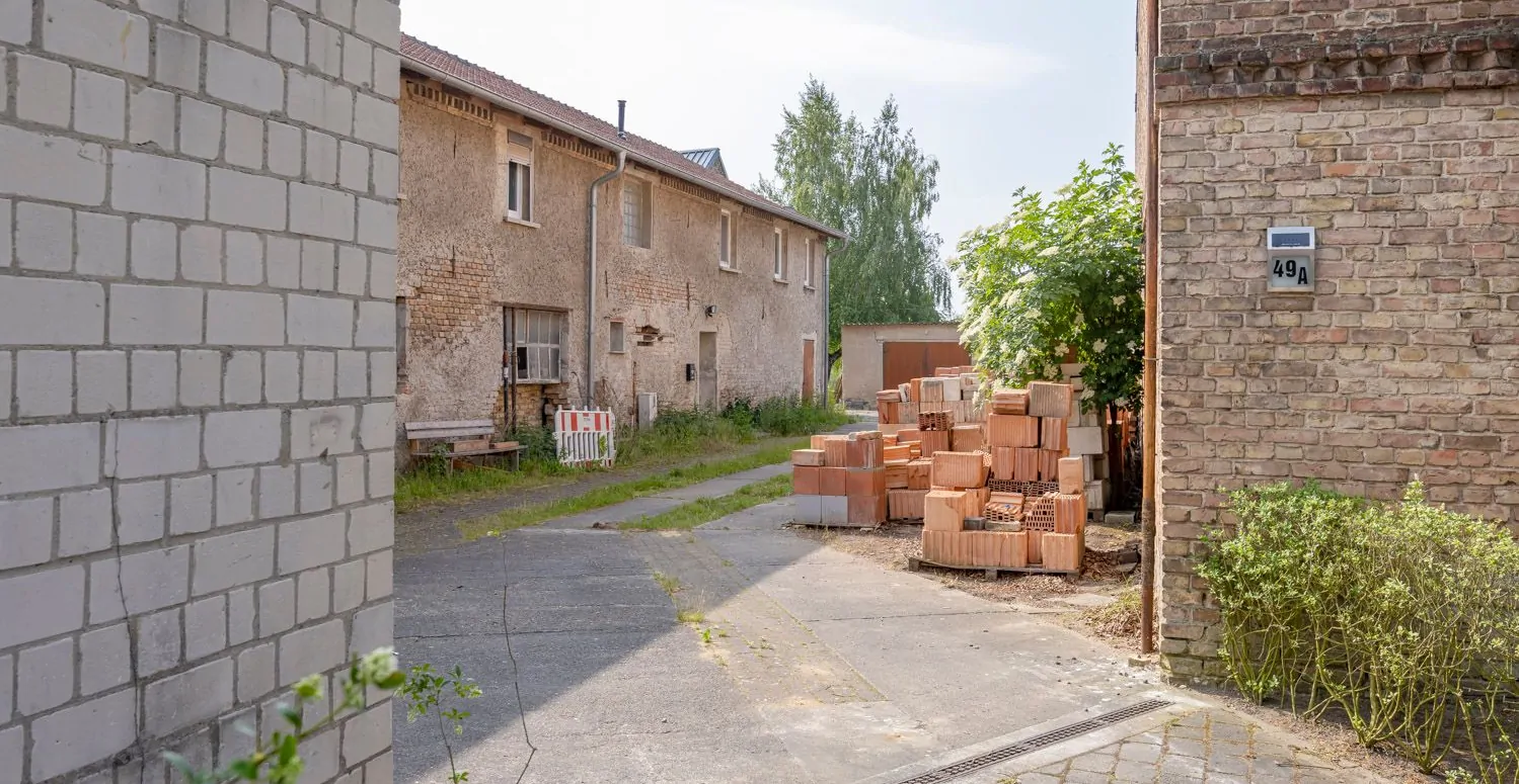 Zugang zum Grundstück