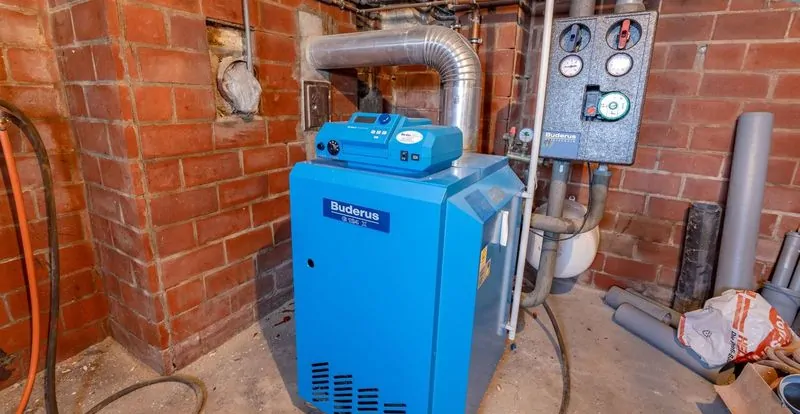 Gasheizung im Keller