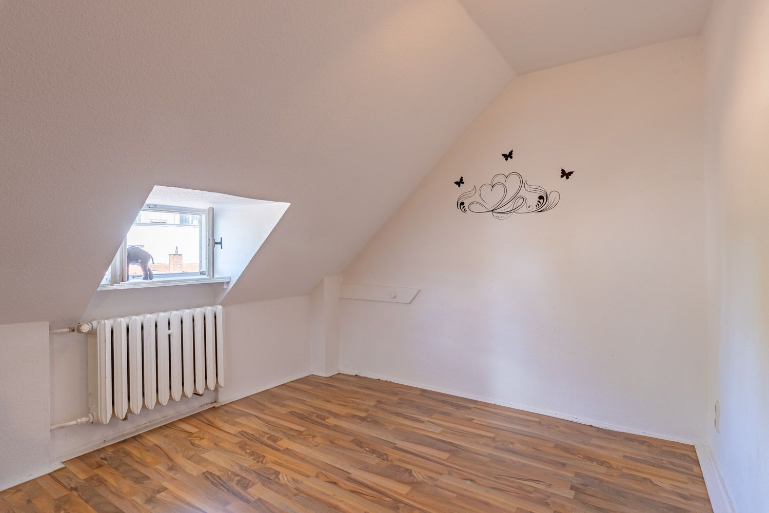 Zimmer im Dachgeschoß