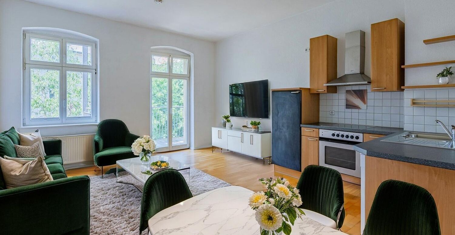 Schöne 2-Zimmer-Wohnung im historischen Mehrfamilienhaus