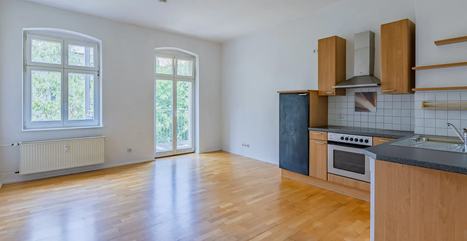 Schöne 2-Zimmer-Wohnung im historischen Mehrfamilienhaus