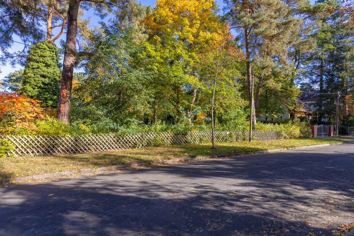 Frontansicht Grundstück