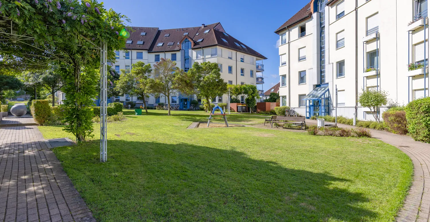 Außenbereich Wohnanlage