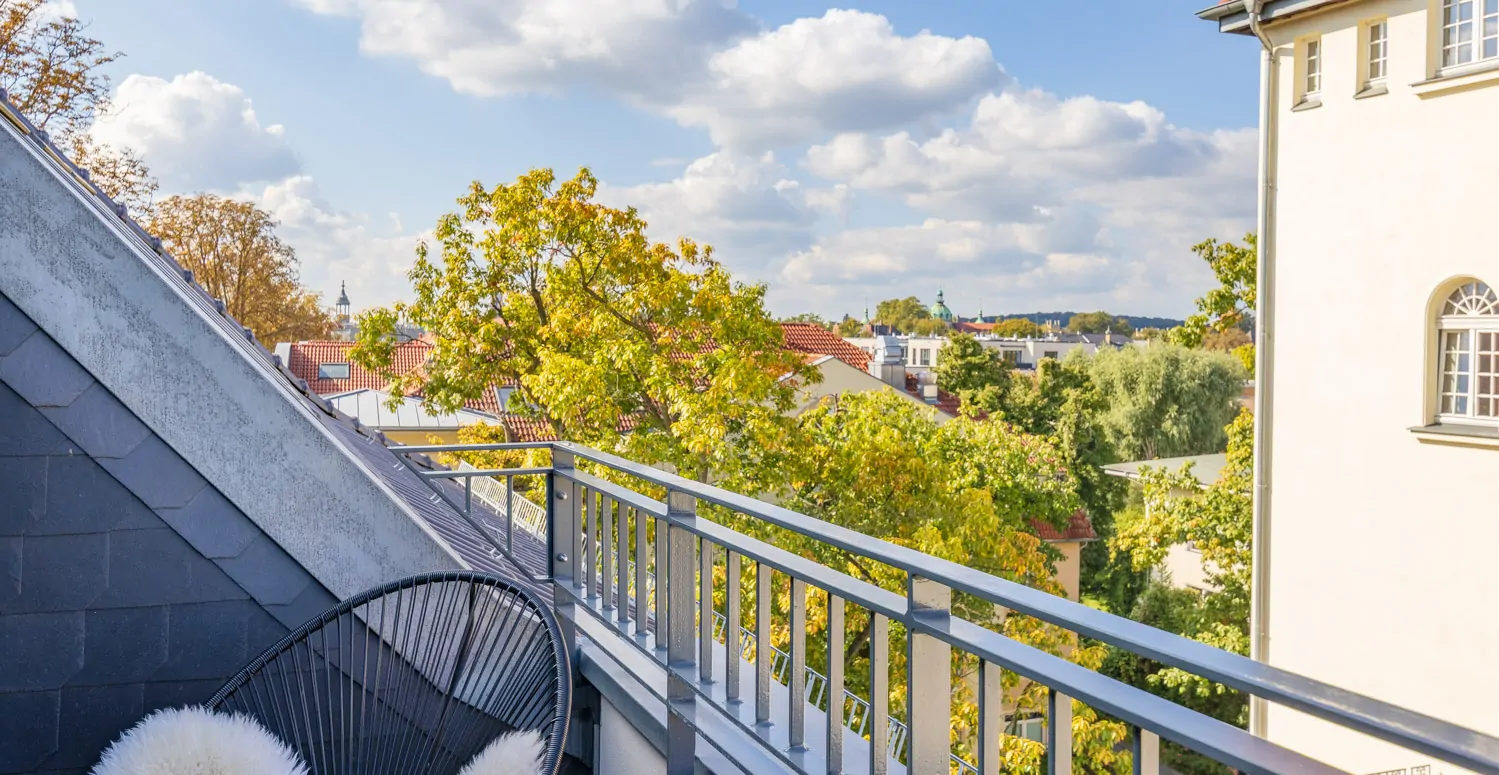 Terrasse mit Weitblick