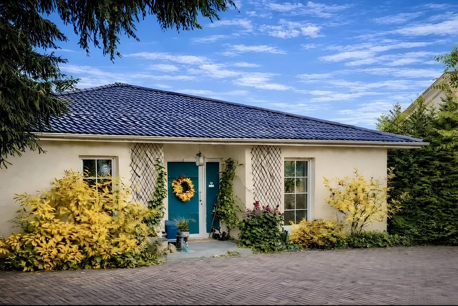 Haus Straßenansicht