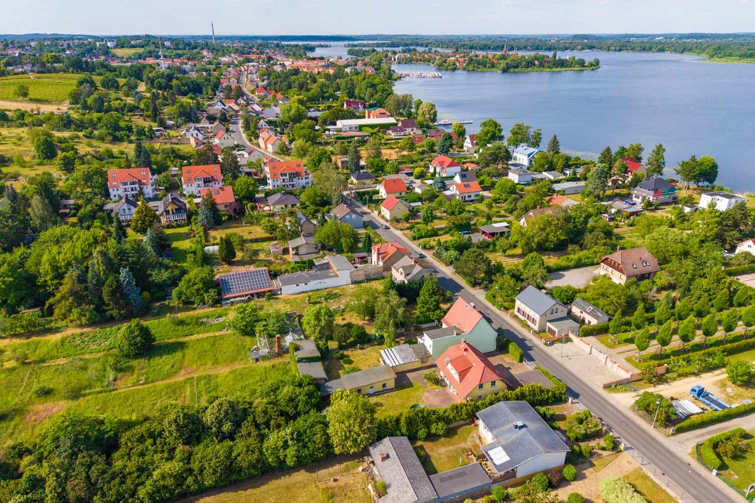 Lage in unmittelbarer Nähe zur Havel und Insel Werder