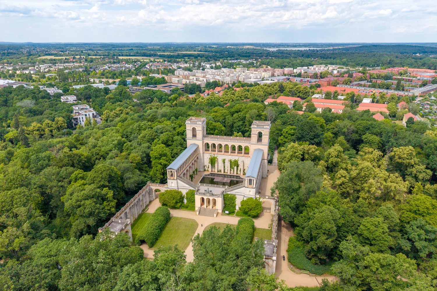 Einzeldenkmal im Unesco Weltkulturerbe nahe Jungfernsee