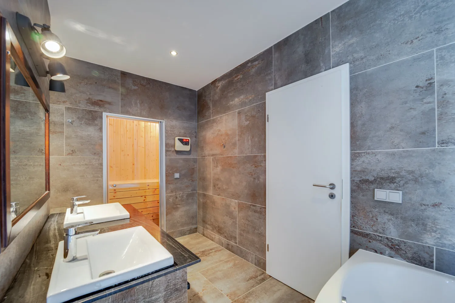 Hochwertige Ausstattung mit Sauna