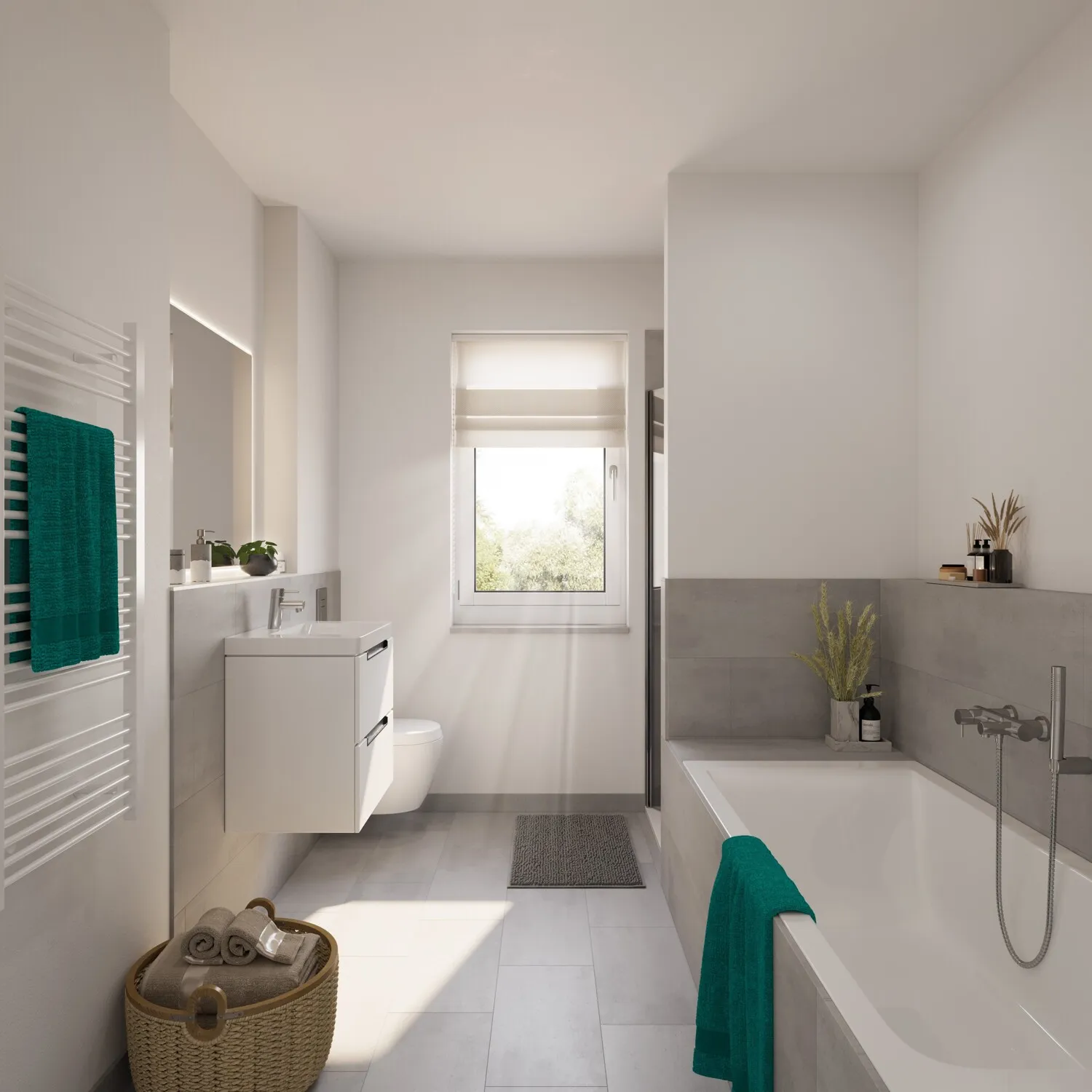 Visualisierung Badezimmer