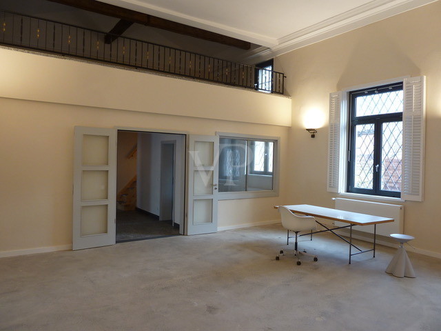 Wohnraum - Blick zur Empore