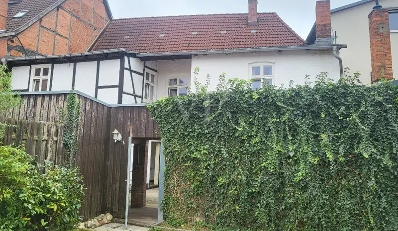 Rückansicht vom Garten