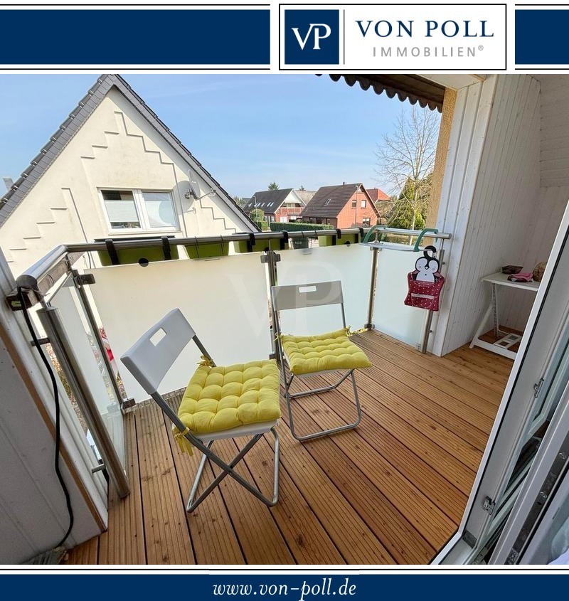 Balkon am Schlafzimmer DG