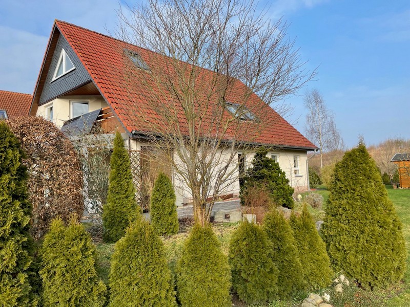 Seitenansicht Haus