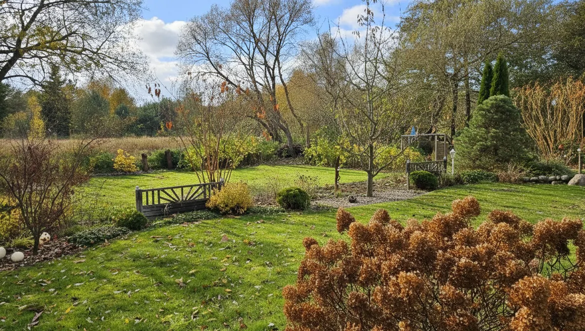 Garten mit Blick in die Natur