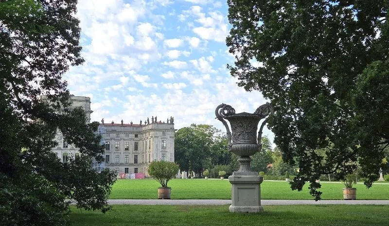 Blick auf das Schloss