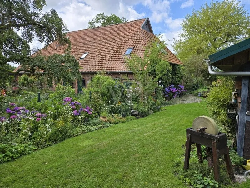 Blick von der Garage