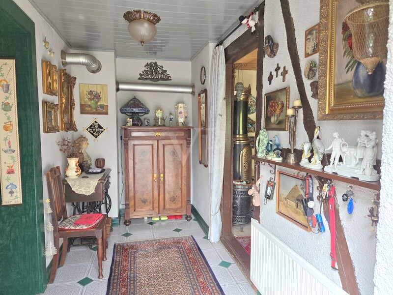 Hintereingang von Terrasse