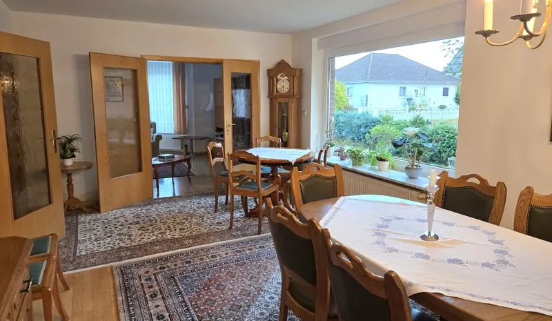 Blick Wohnzimmer - Esszimmer