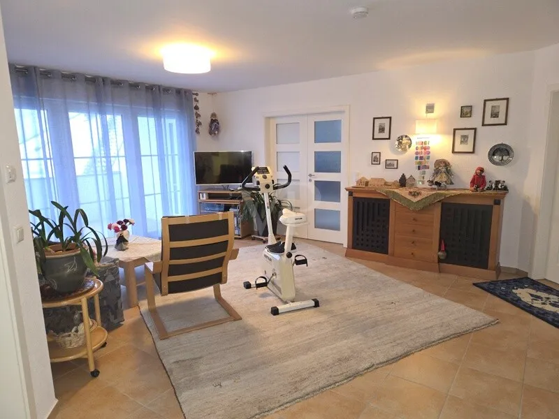 Wohndiele mit Loggia