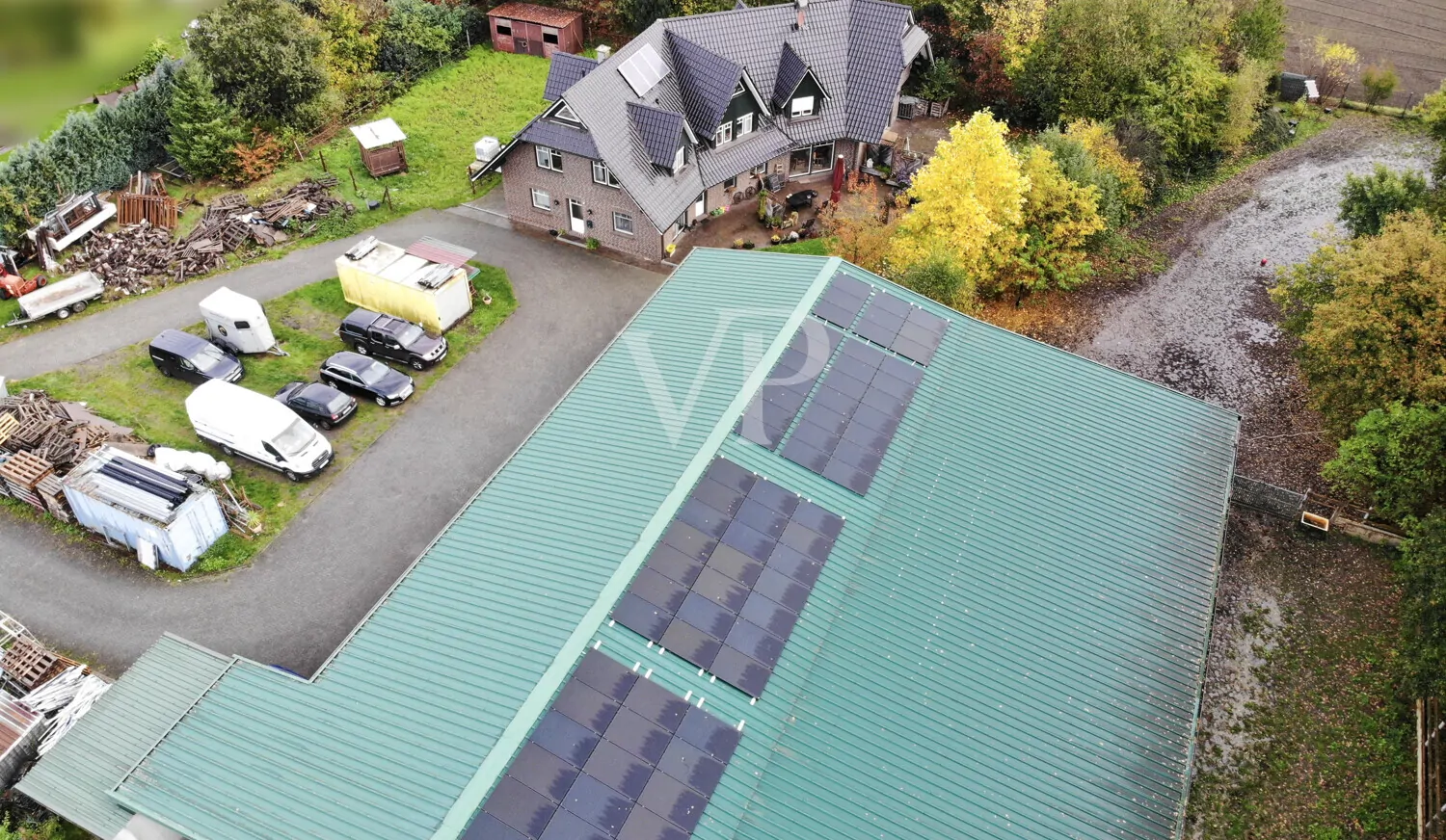 Drohnenansicht Südwest