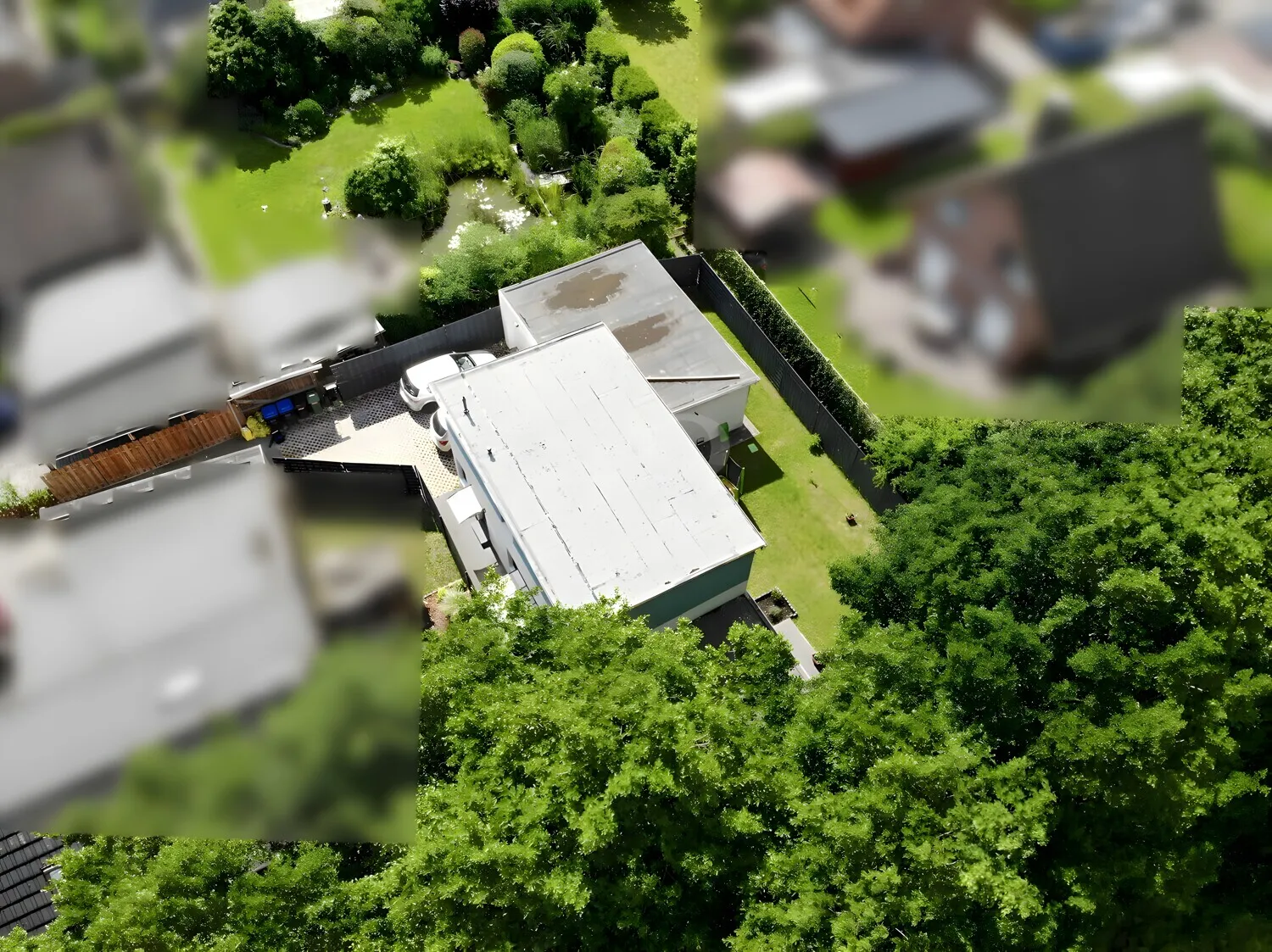 Luftbild Westansicht
