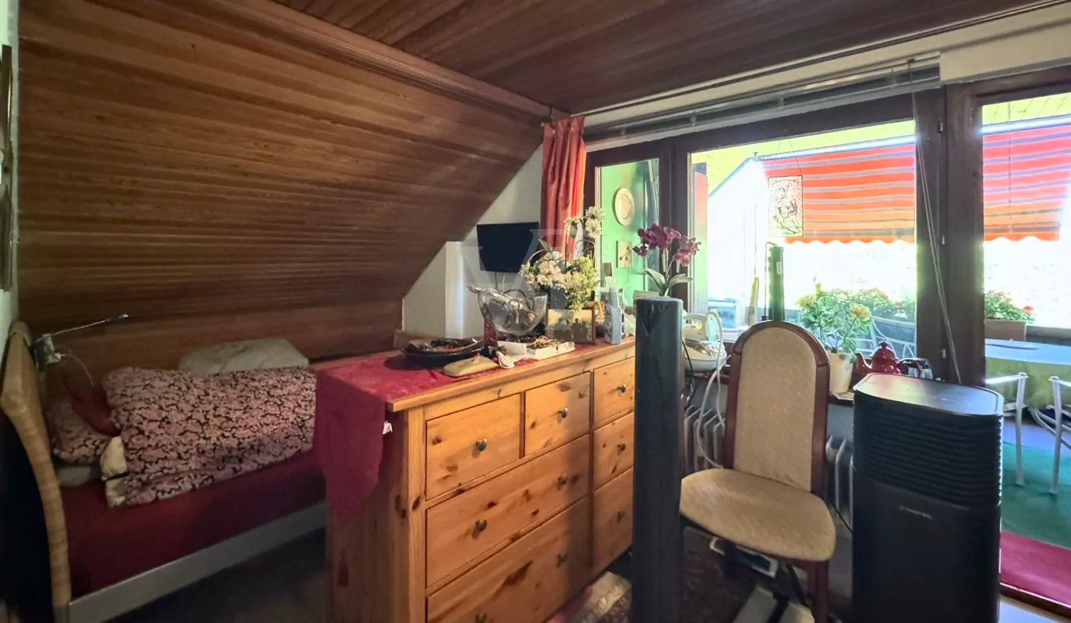 WE 3 Wohnzimmer - Schlafecke