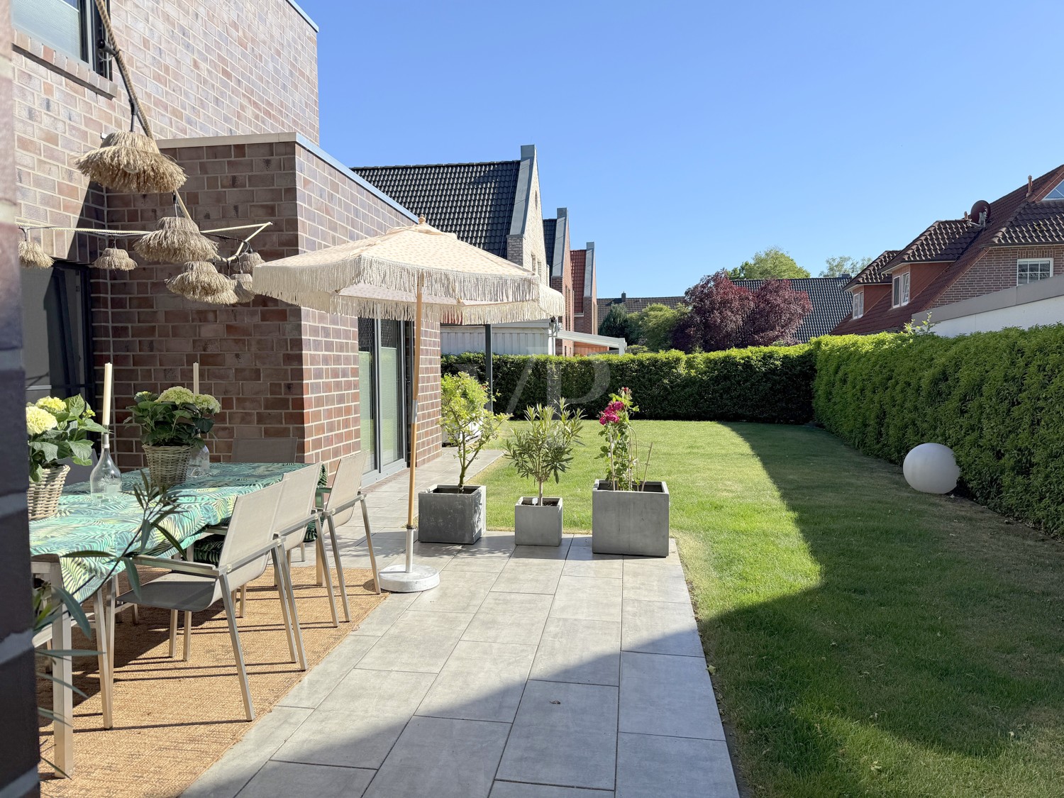 zweite Terrasse