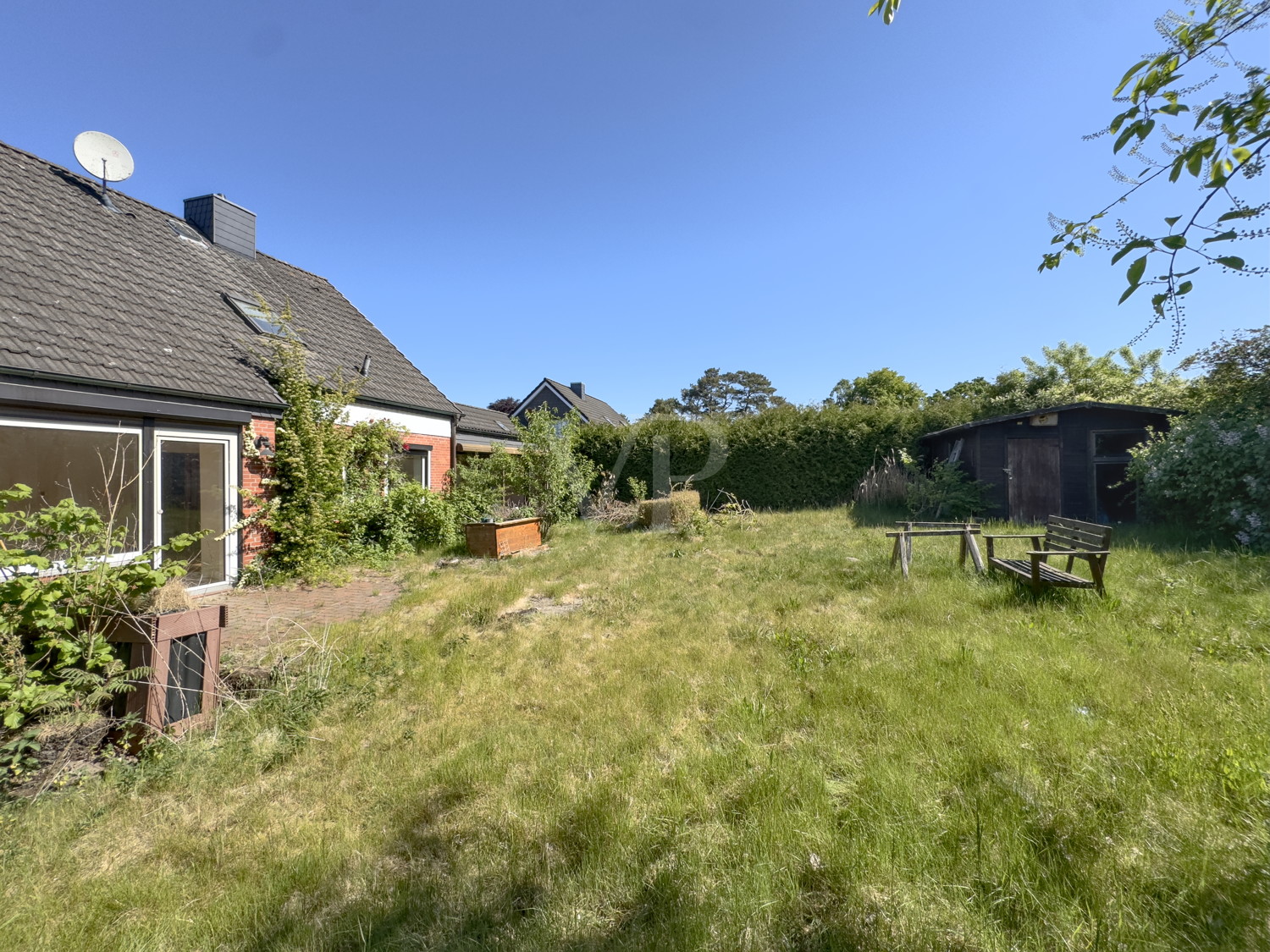 Ansicht Garten links