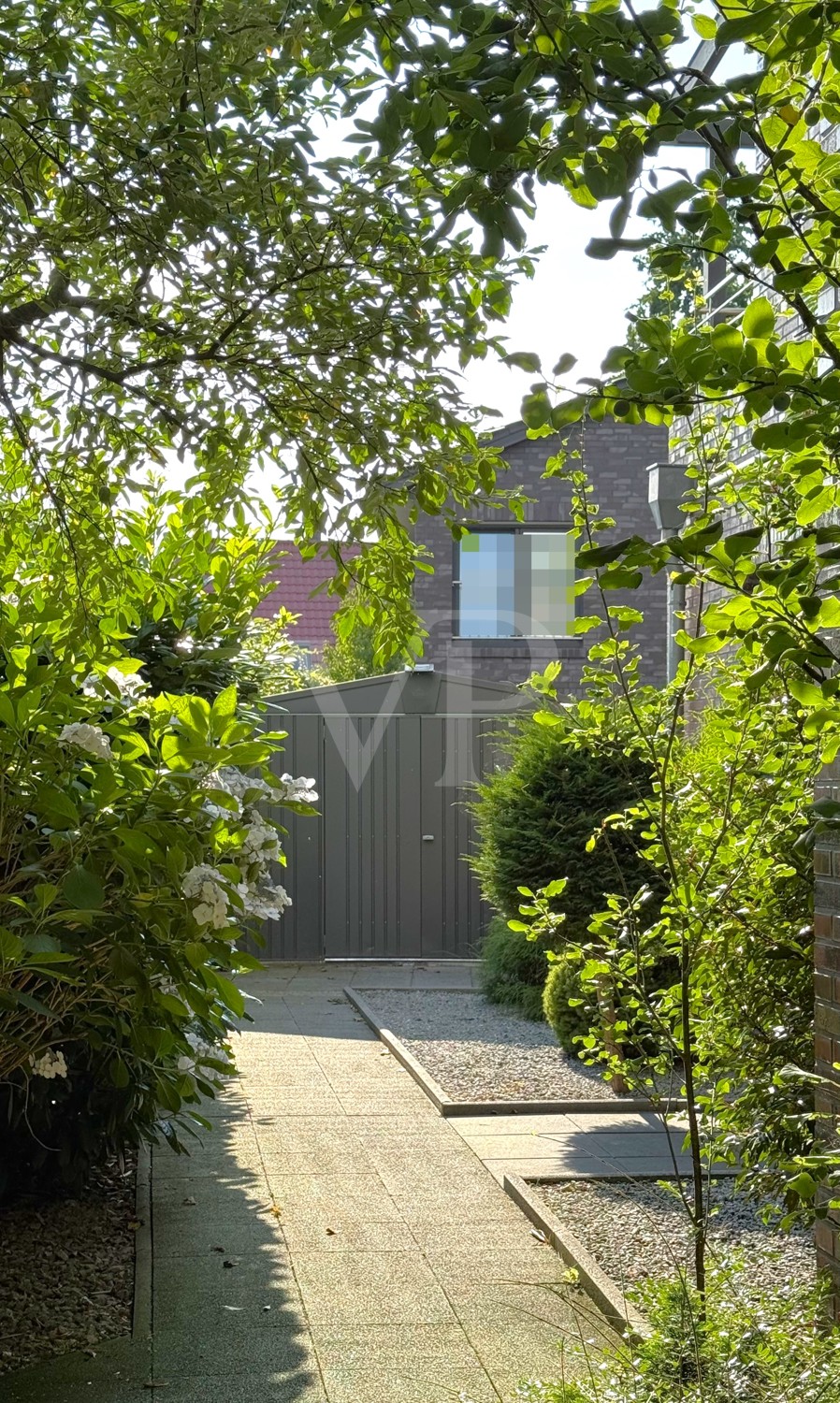 Ansicht Zuwegung