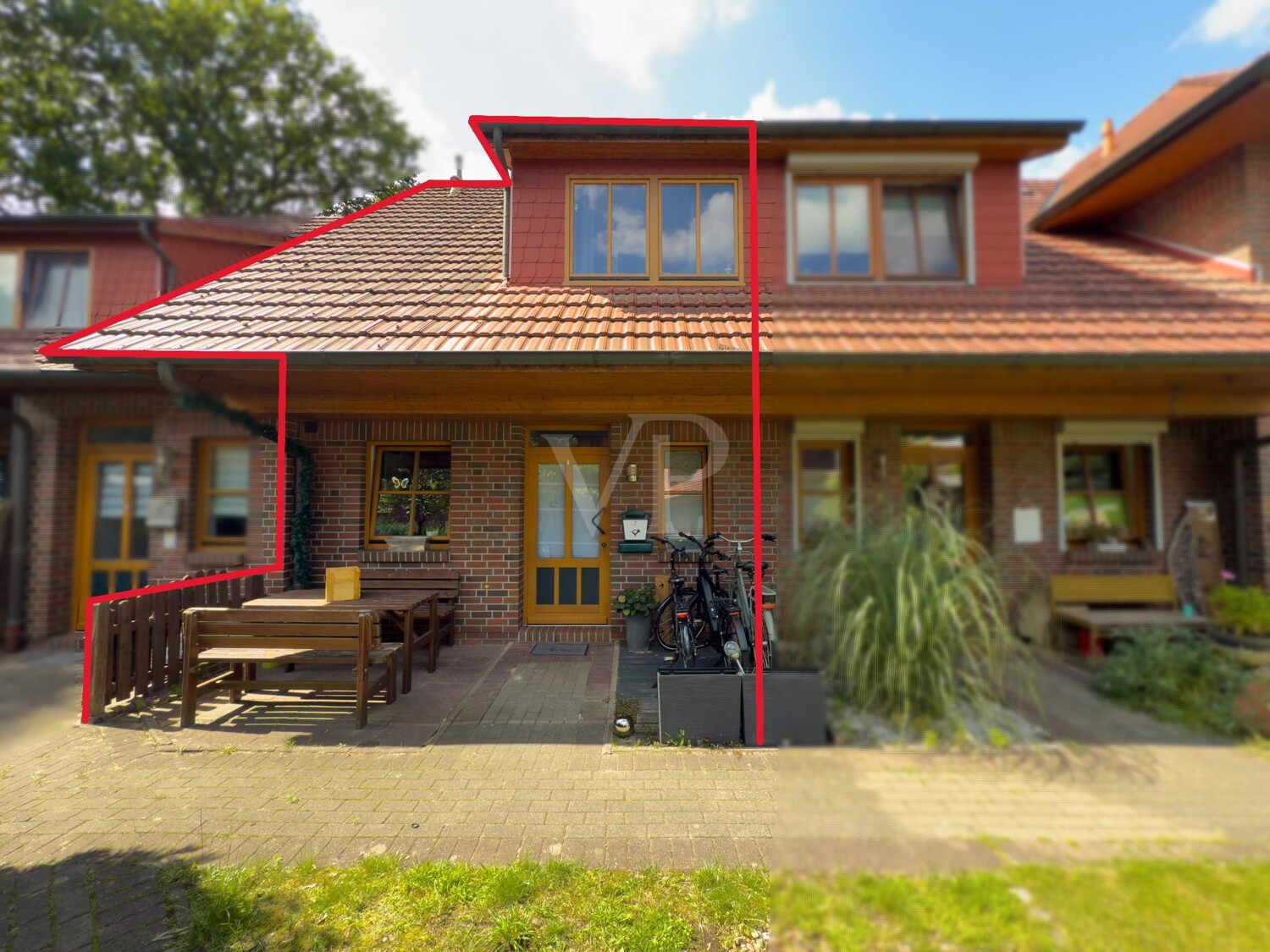 Schönes Reihenmittelhaus mit pflegeleichtem Grundstück