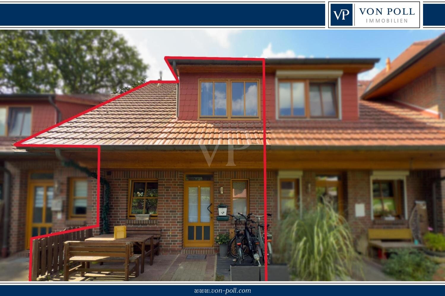 Schönes Reihenmittelhaus mit pflegeleichtem Grundstück