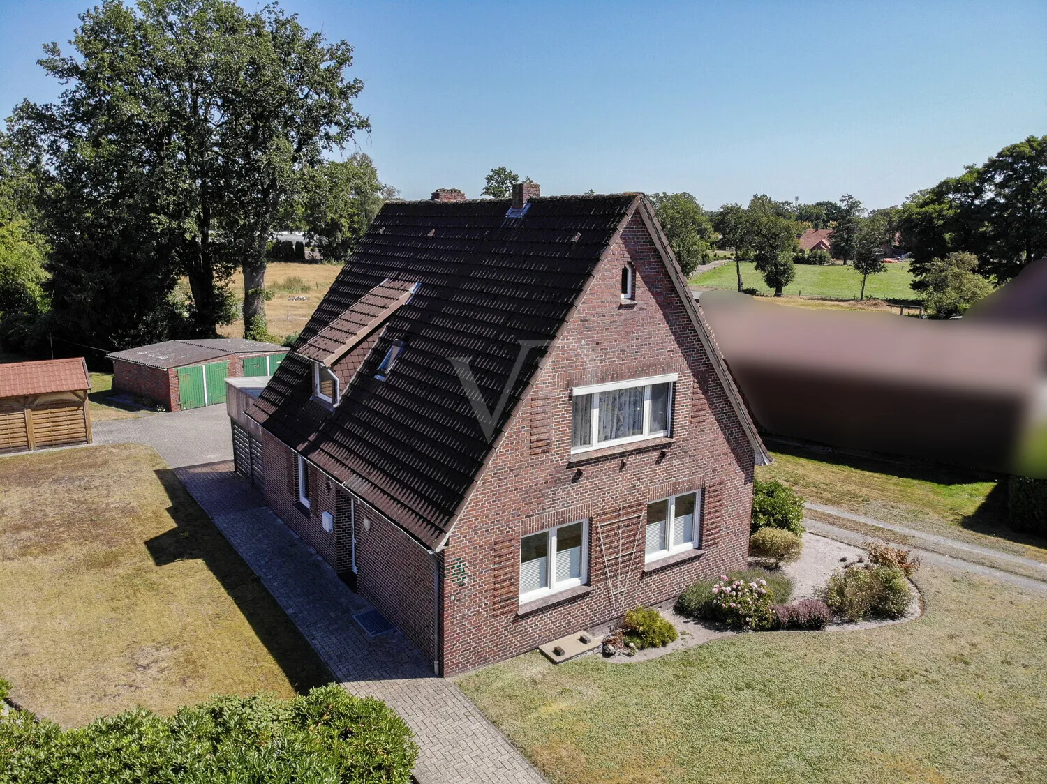 Drohnenansicht West