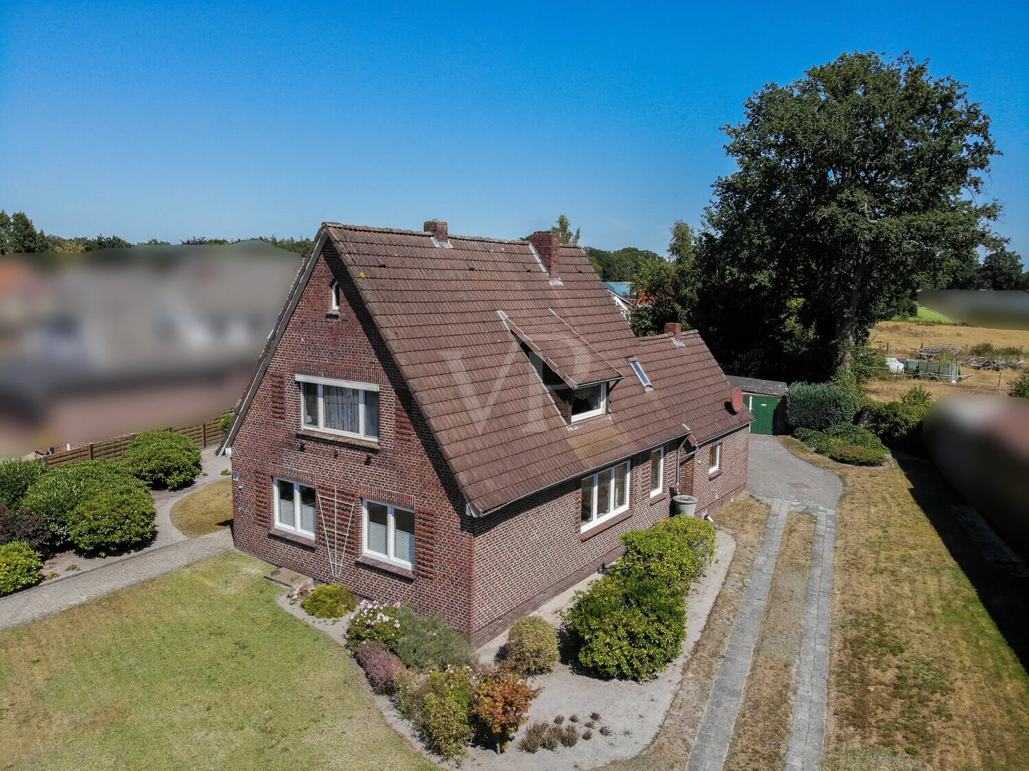 Drohnenansicht Südwest