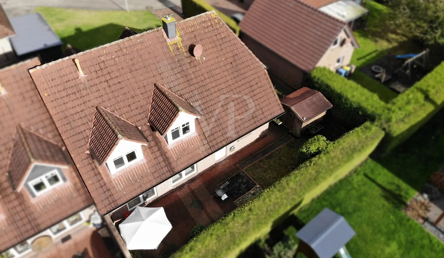 Drohnansicht Südwest