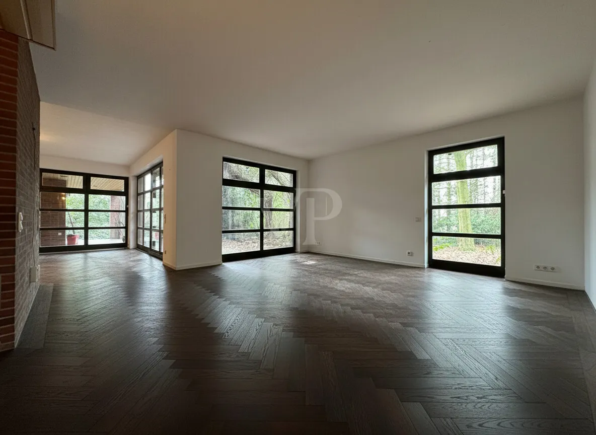 Wohnzimmer KI-Bearbeitet