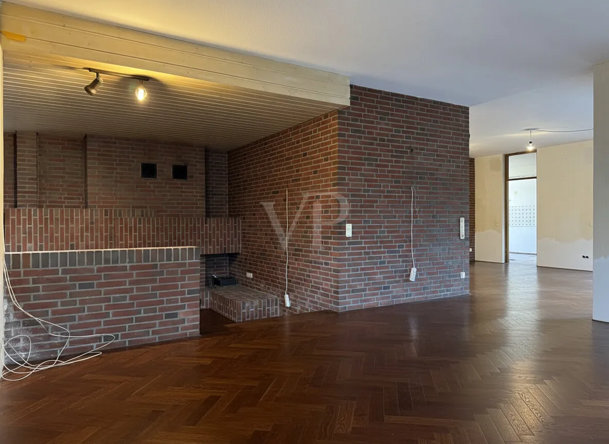 Wohnzimmer KI-Bearbeitet