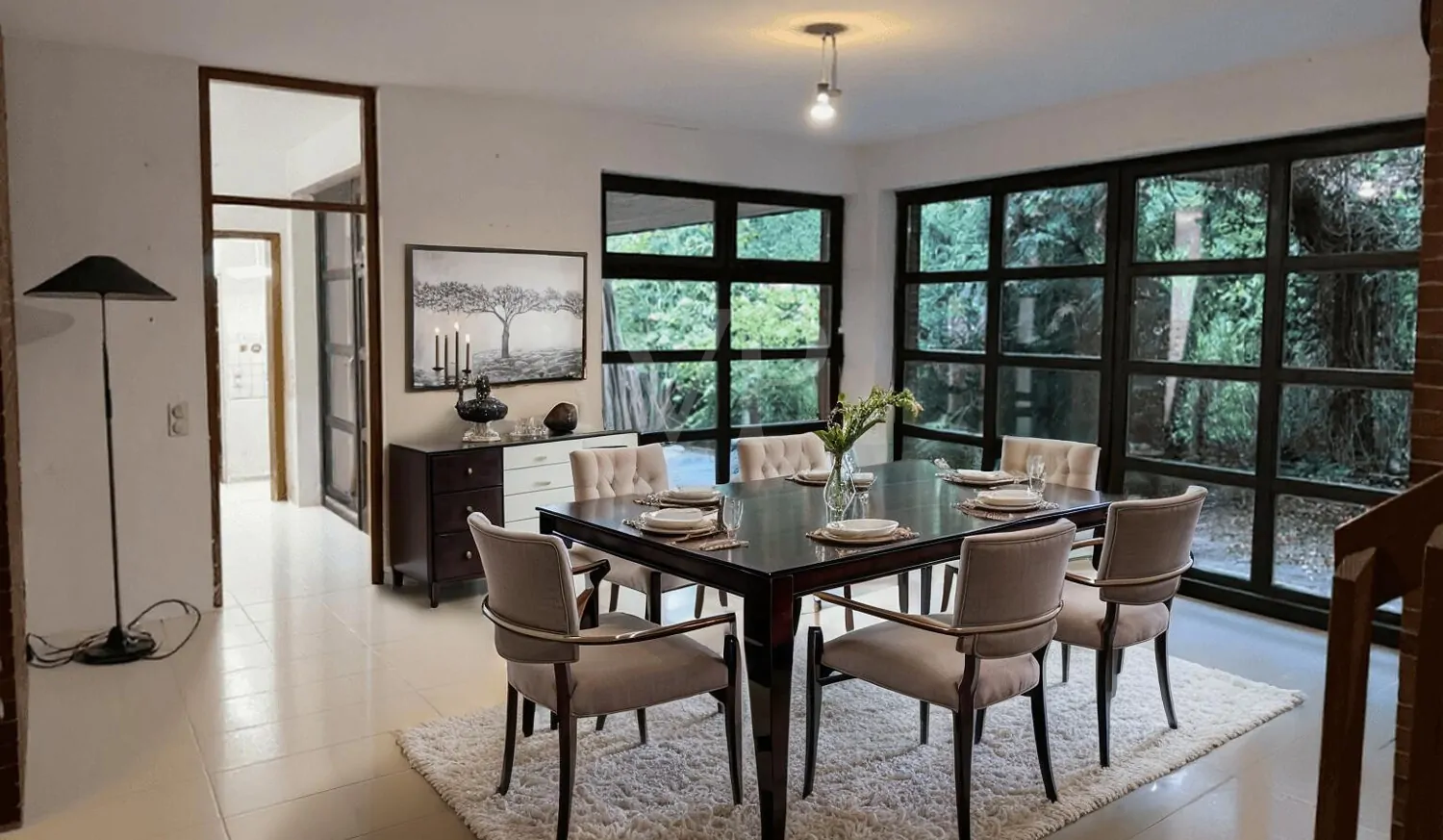 Esszimmer 1 - Ansicht 2 - KI-Visualisierung