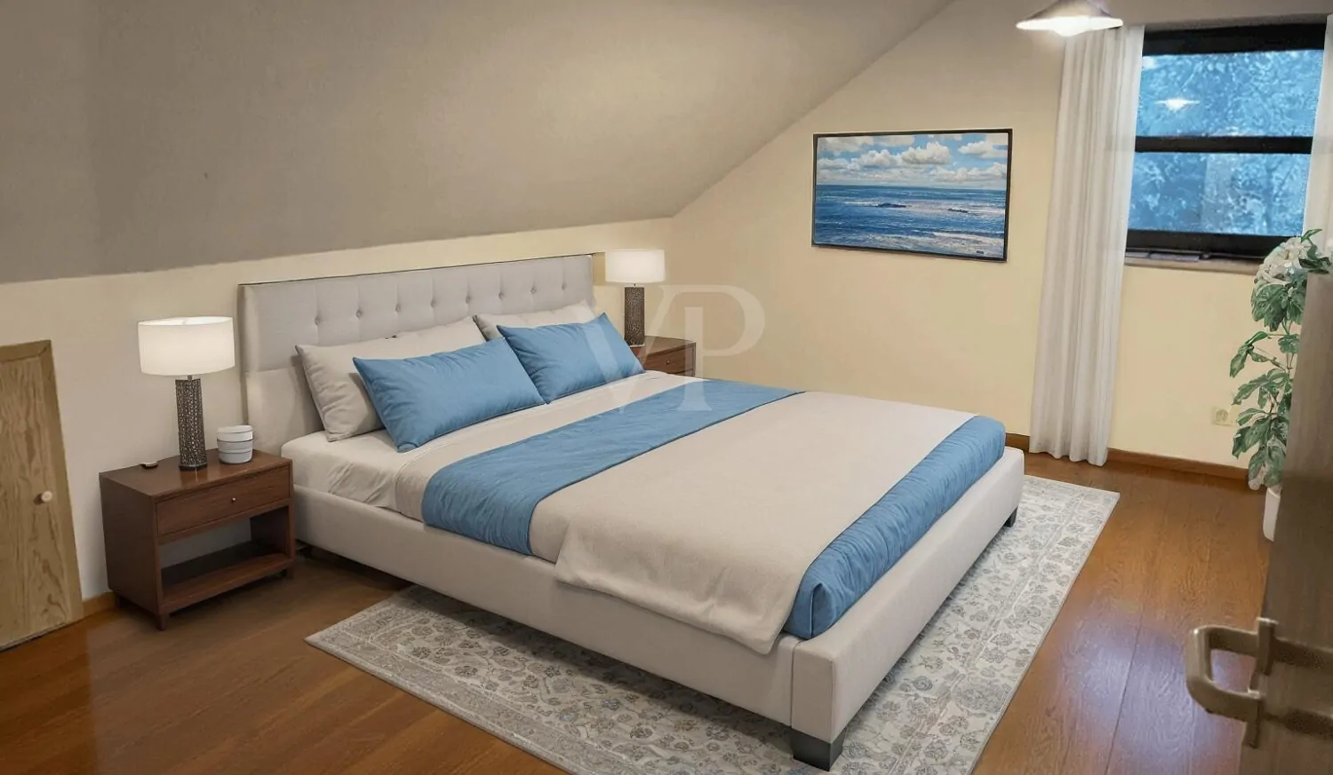 Elternschlafzimmer - KI-Visualisierung